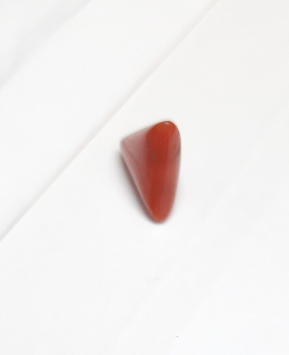 Natural Red Coral(Moonga) Stone – @500 to 1500 per Carat – 6.28 Carats | With Lab Certified - Image 3