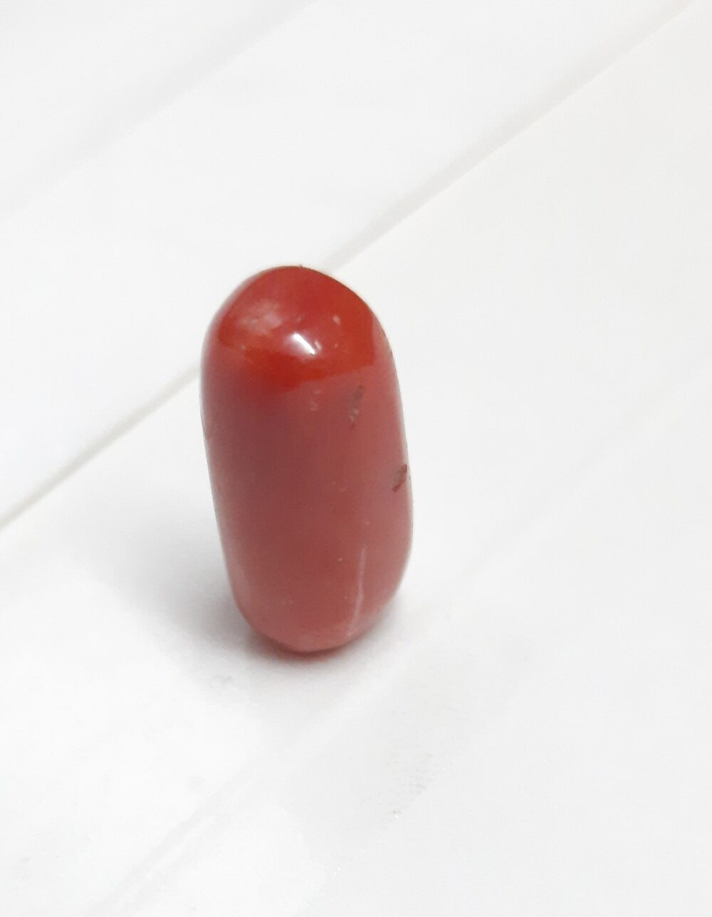 Natural Red Coral  Capsule (Moonga) Stone – @150 to 500 per Carat – 12.22 Carats | With Lab Certified - Image 3
