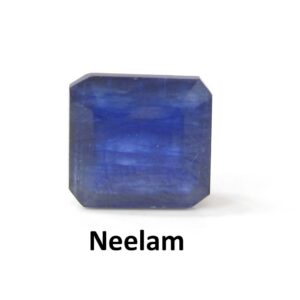 Natural Neelam(Blue Sapphire) Stone - @100 - 300 per Carat – 6.20 Carats | With Lab Certified